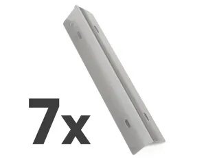 Komplet 7 aromatyzerów ze stali szlachetnej do grilli Rogue 525, P/PRO500 Nowość 2025